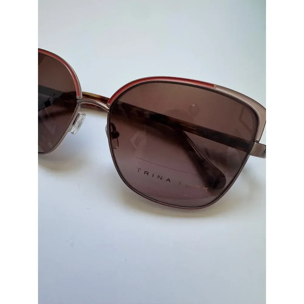 NEW Trina Turk BALOS in coral Sunglasses